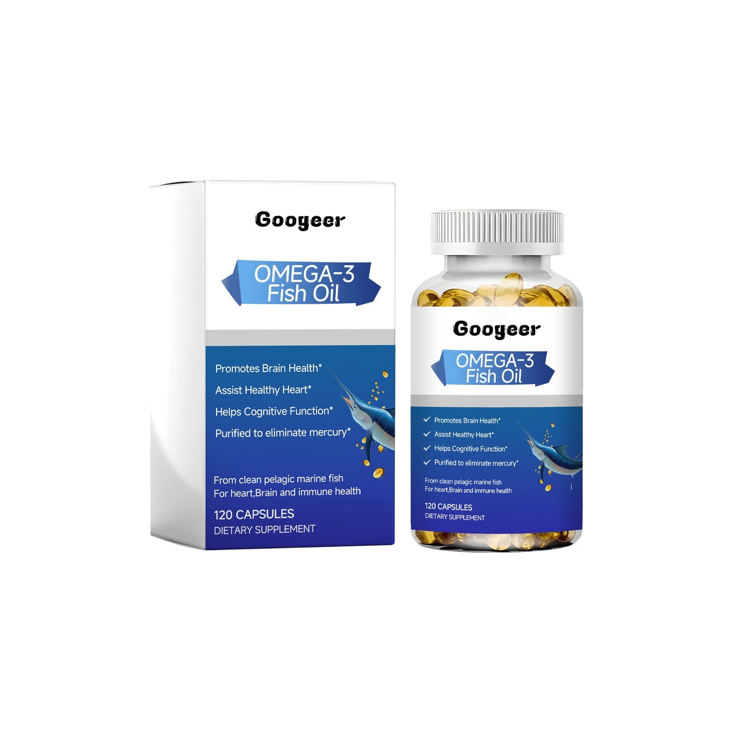 Omega-3 Fish Oil for Immunity and Daily Health Support