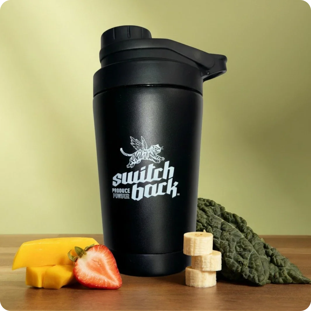 Insulated Stainless Steel Shaker Bottle for Fitness