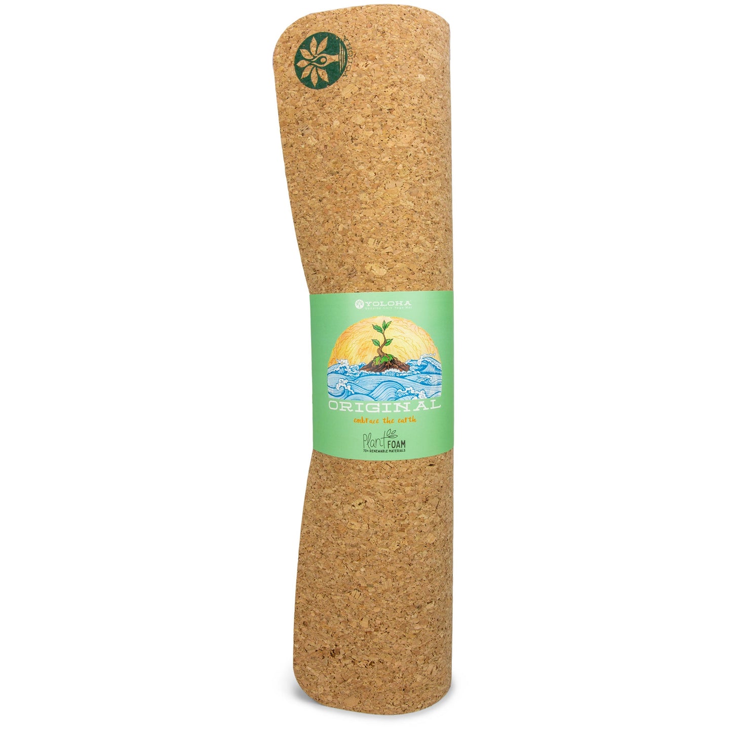 Original Cork Yoga Mat for Eco-Friendly Practice