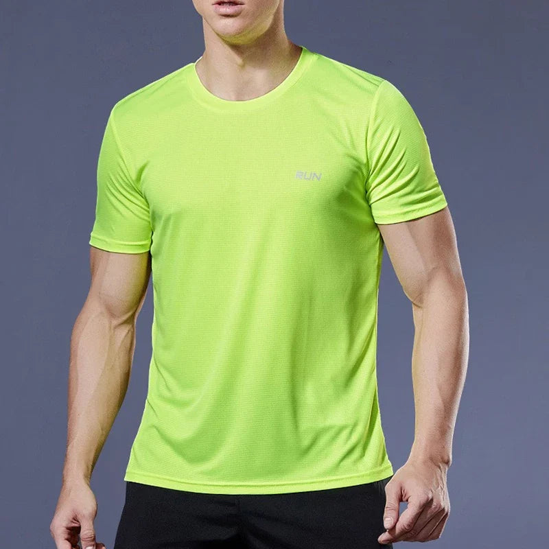 Men's Performance Running Tee for Sports Training