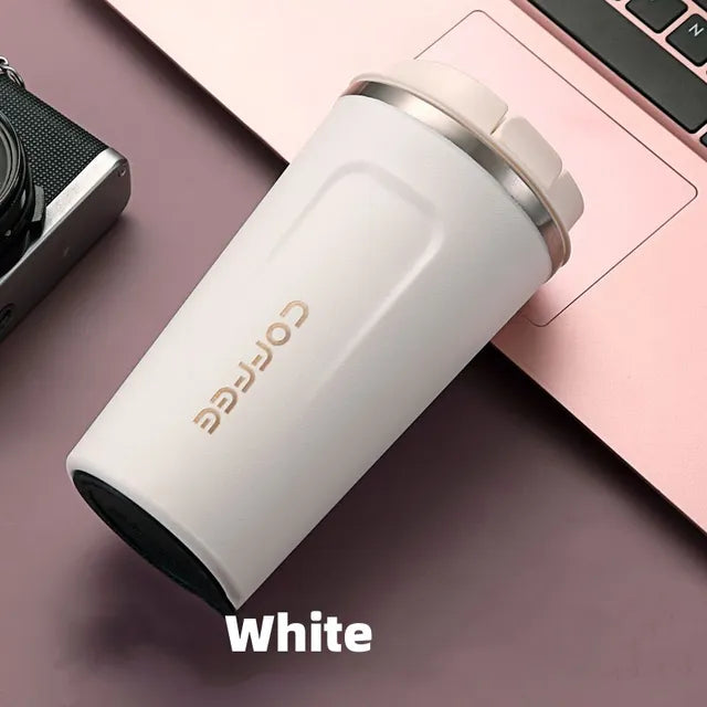 Stainless Steel Travel Coffee Mug with Vacuum Insulation