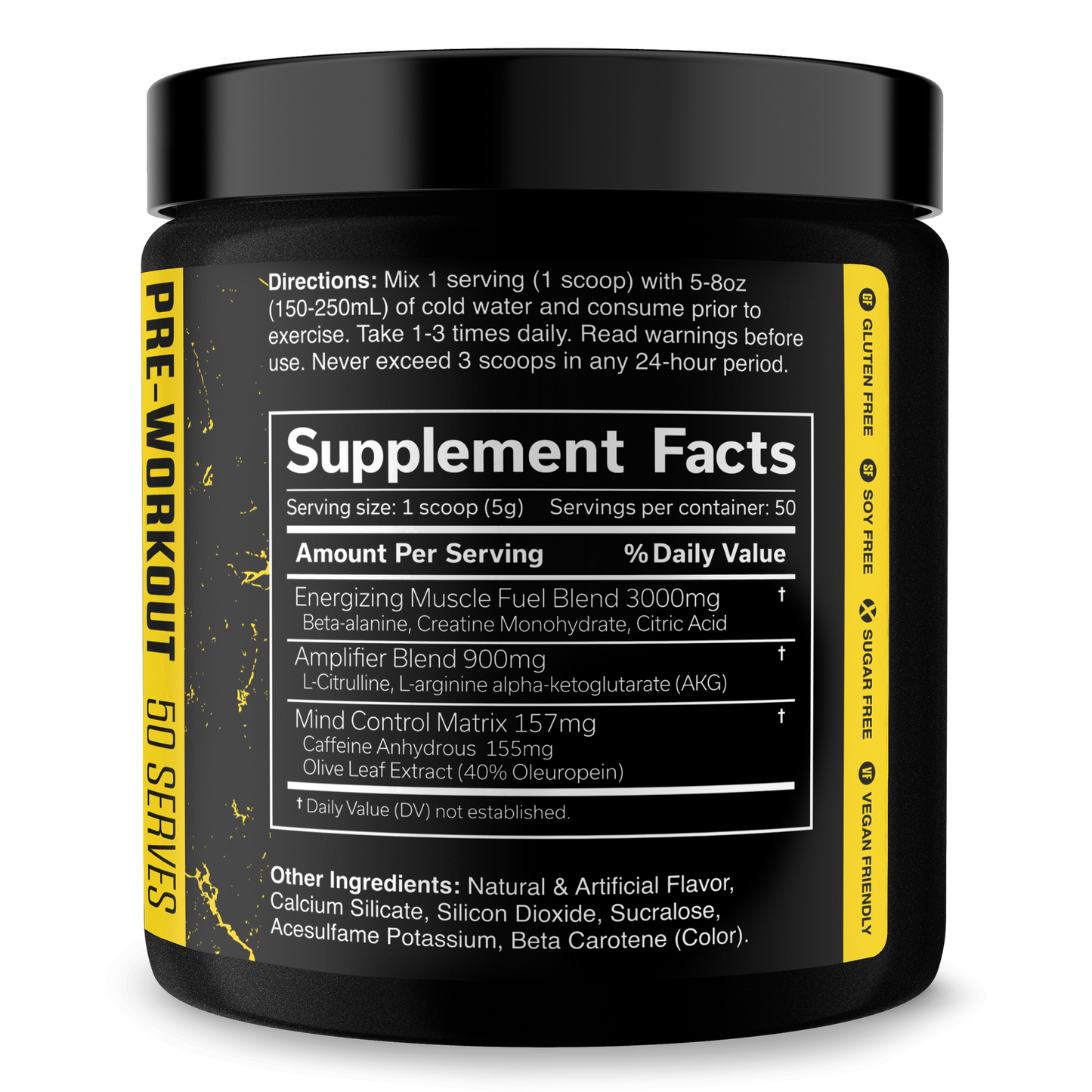 Pre-Workout for Energy and Workout Performance Support