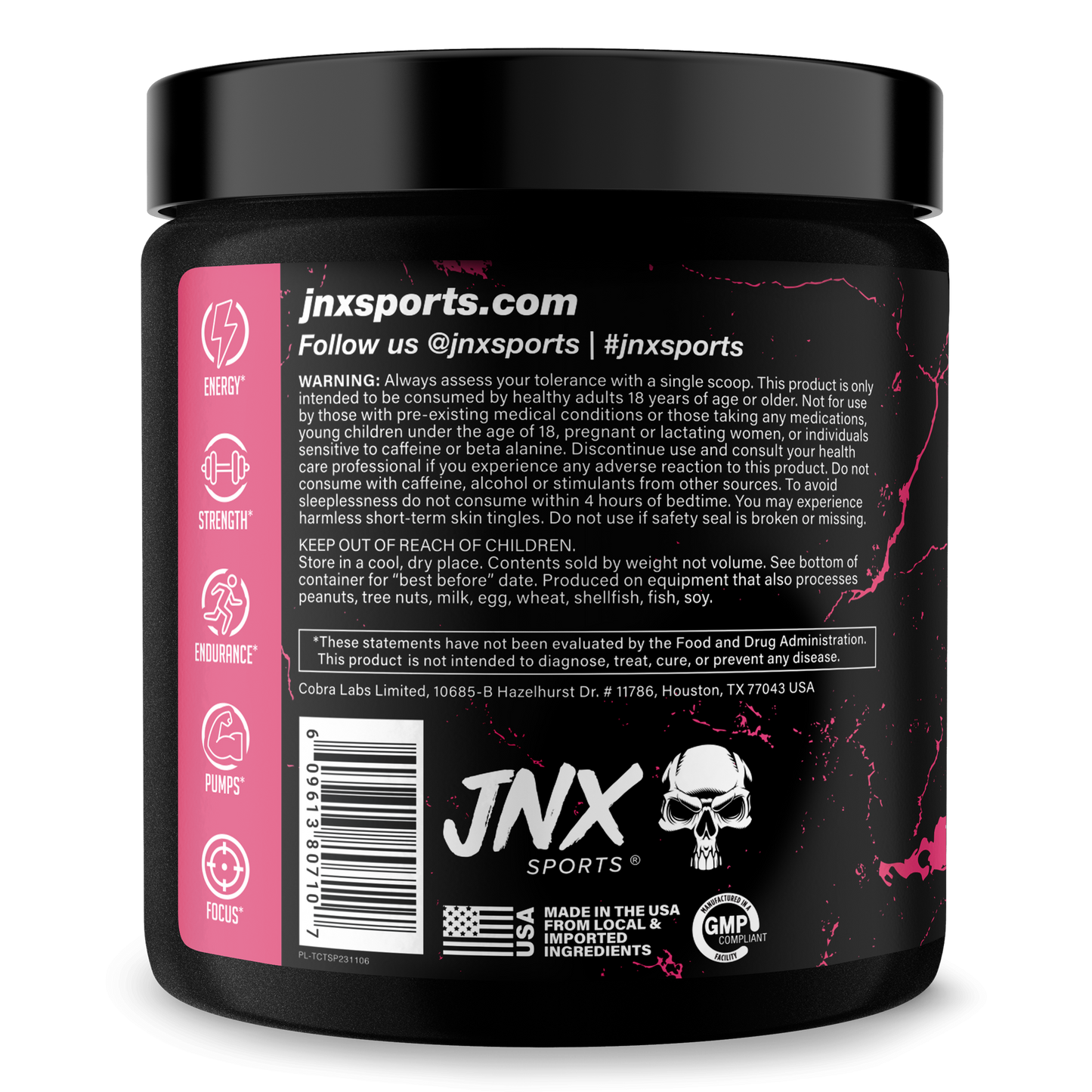 Pre-Workout for Energy and Workout Performance Support
