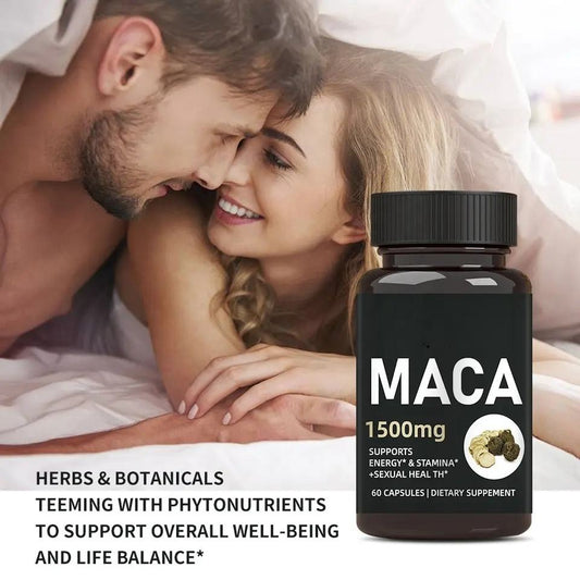 Maca Root Extract Capsules for Energy and Stamina Support