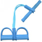 Natural Latex Foot Pedal Resistance Band with Handles