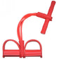 Natural Latex Foot Pedal Resistance Band with Handles
