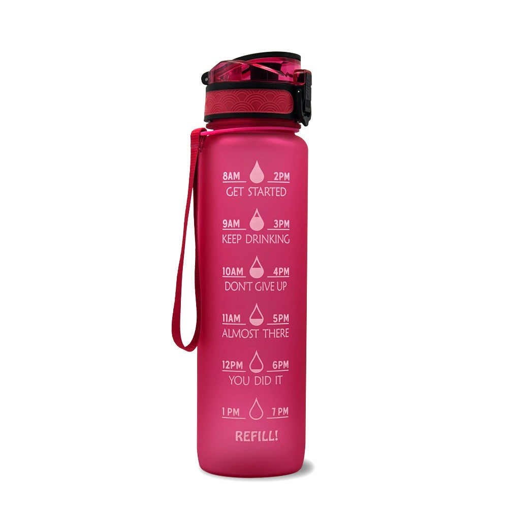 Portable Tritan Sports Water Bottle with Leakproof Design