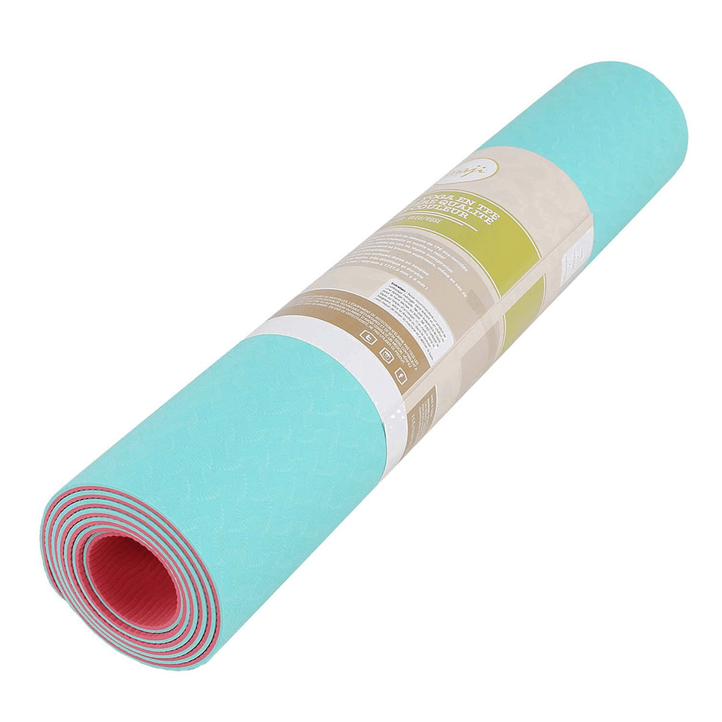 Sports 2-Tone TPE Premium Yoga Mat