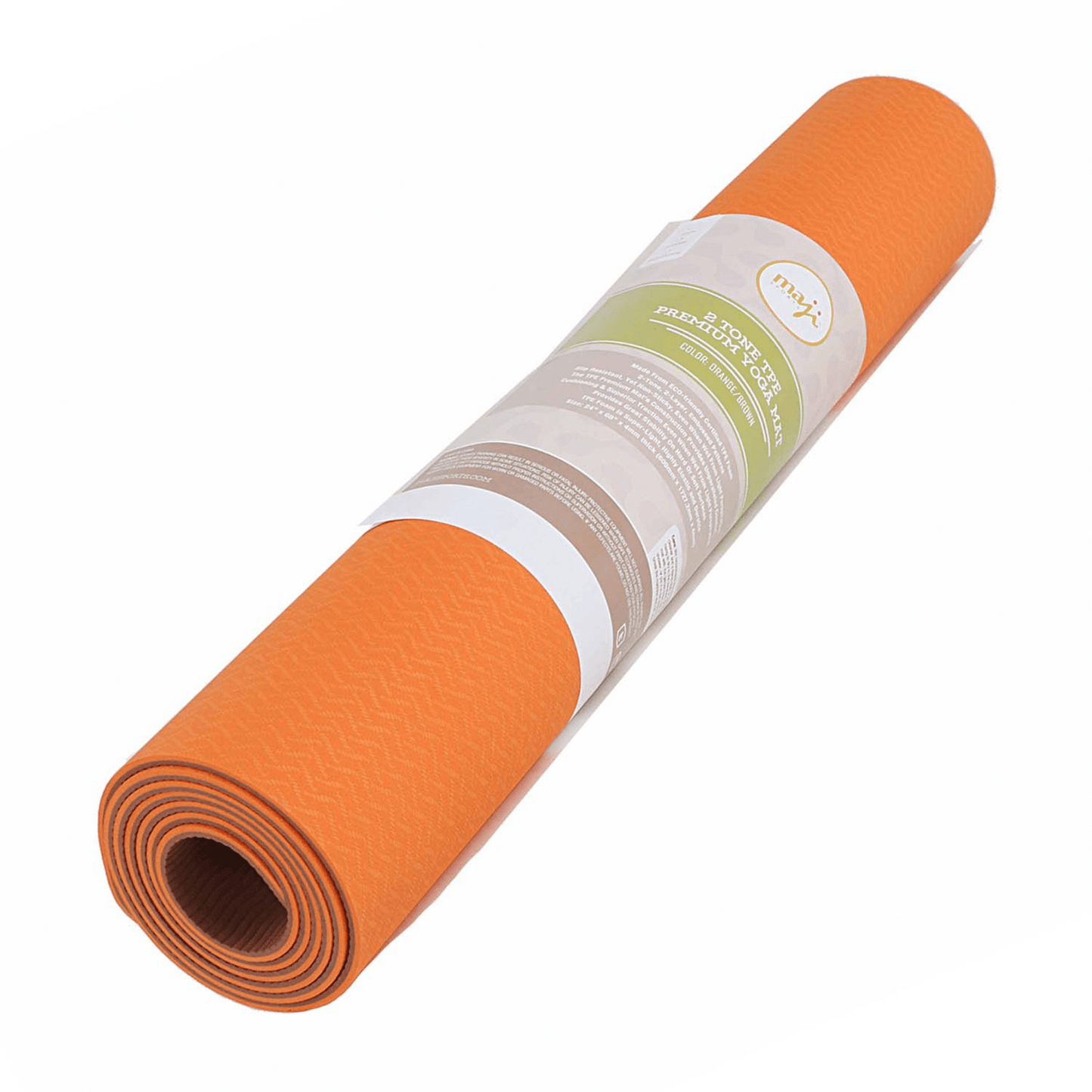 Sports 2-Tone TPE Premium Yoga Mat