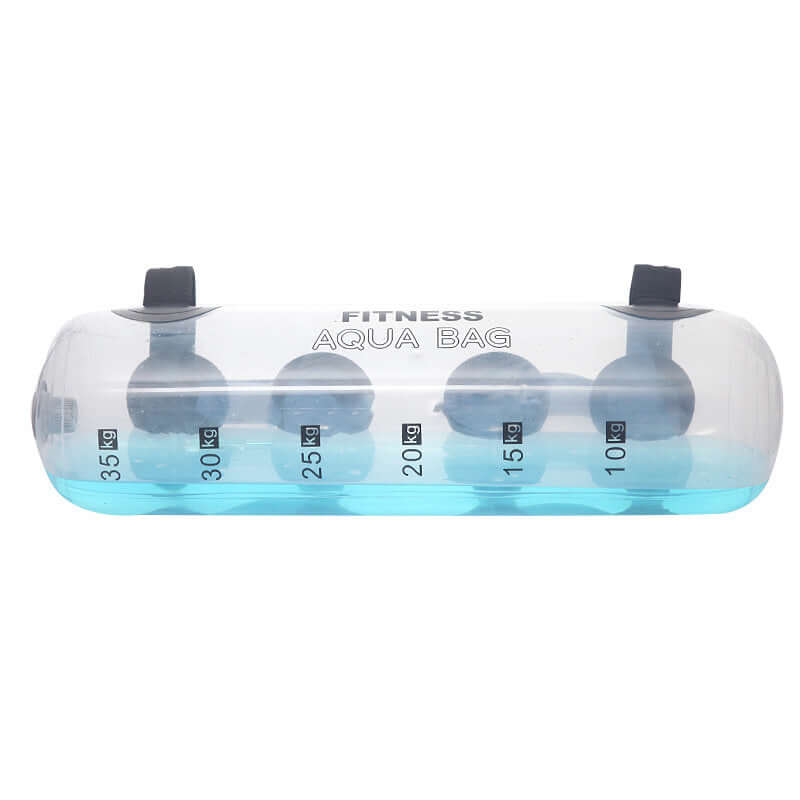 Transparent Water-Filled Fitness Dumbbell for Strength Training Exercise