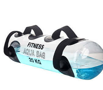 Transparent Water-Filled Fitness Dumbbell for Strength Training Exercise