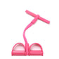 Natural Latex Foot Pedal Resistance Band with Handles