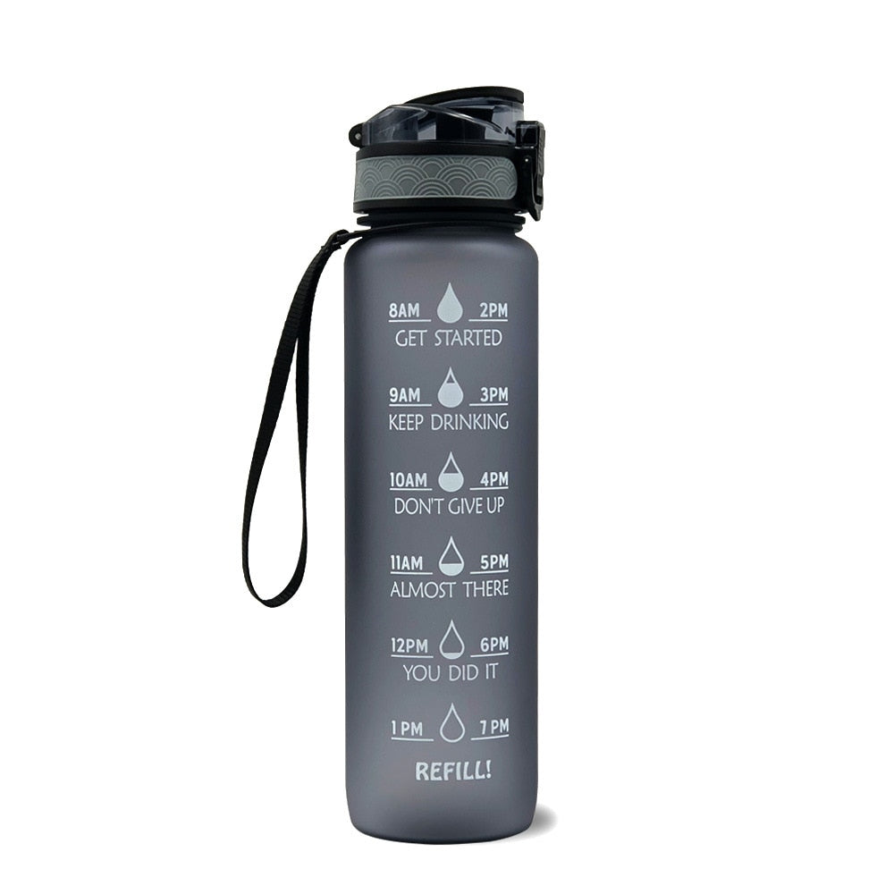 Portable Tritan Sports Water Bottle with Leakproof Design