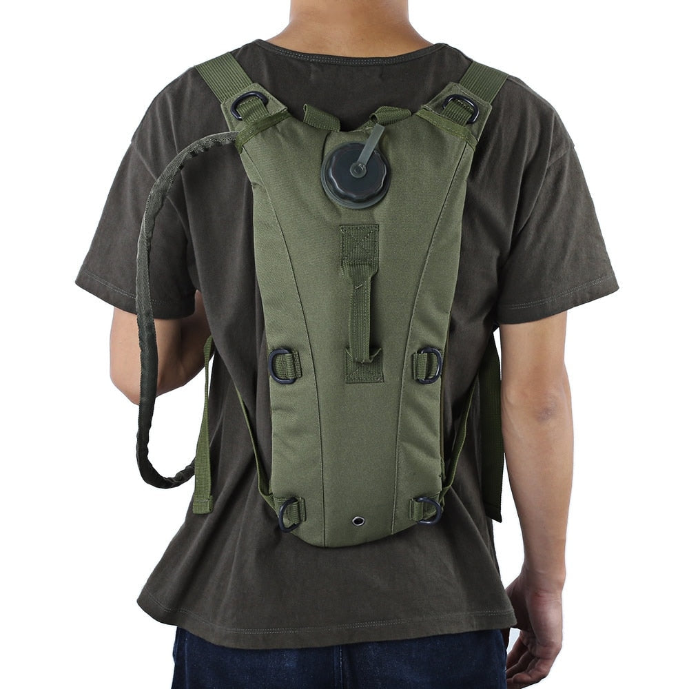 3L Tactical Hydration Backpack with Water Bag