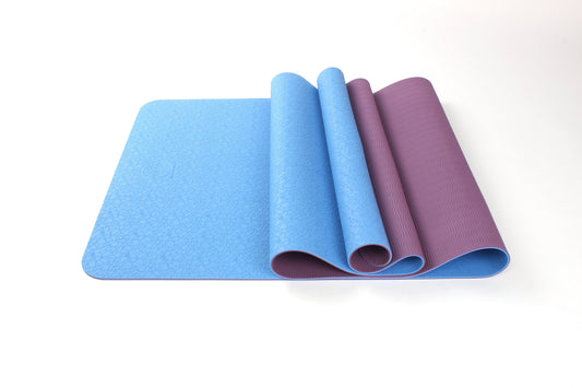 Sports 2-Tone TPE Premium Yoga Mat