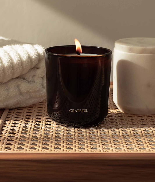 Grateful Pure Essential Oil Candle for Relaxation