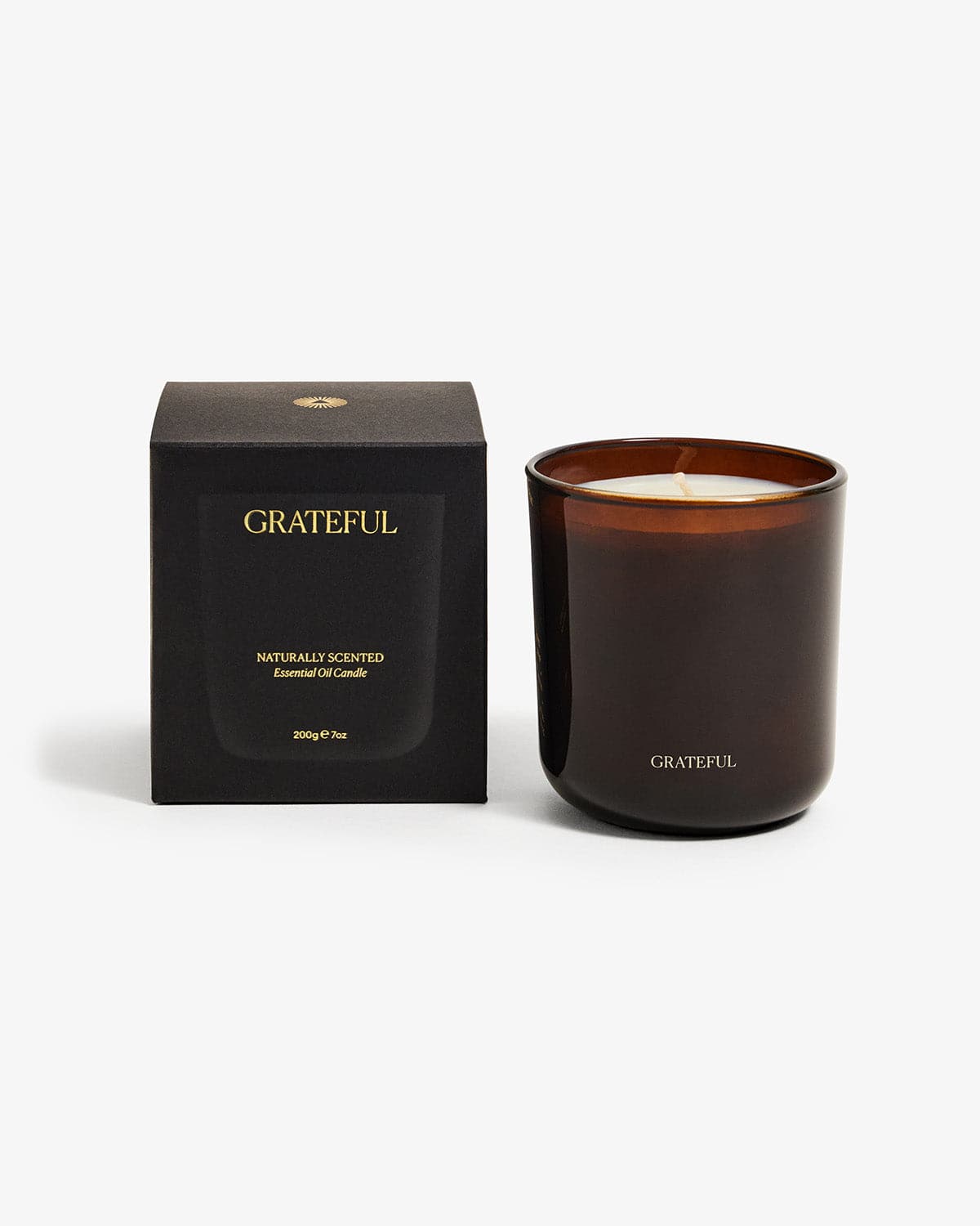 Grateful Pure Essential Oil Candle for Relaxation