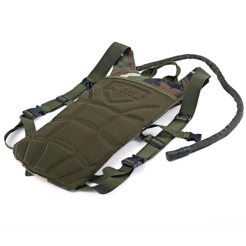 3L Tactical Hydration Backpack with Water Bag