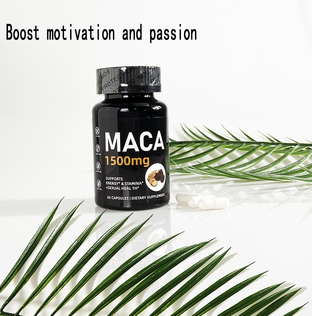 Maca Root Extract Capsules for Energy and Stamina Support