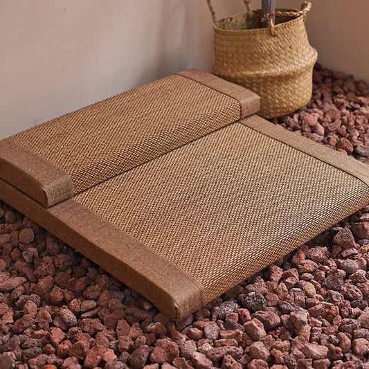 Natural Bamboo Fiber Zafu Round Meditation Cushion