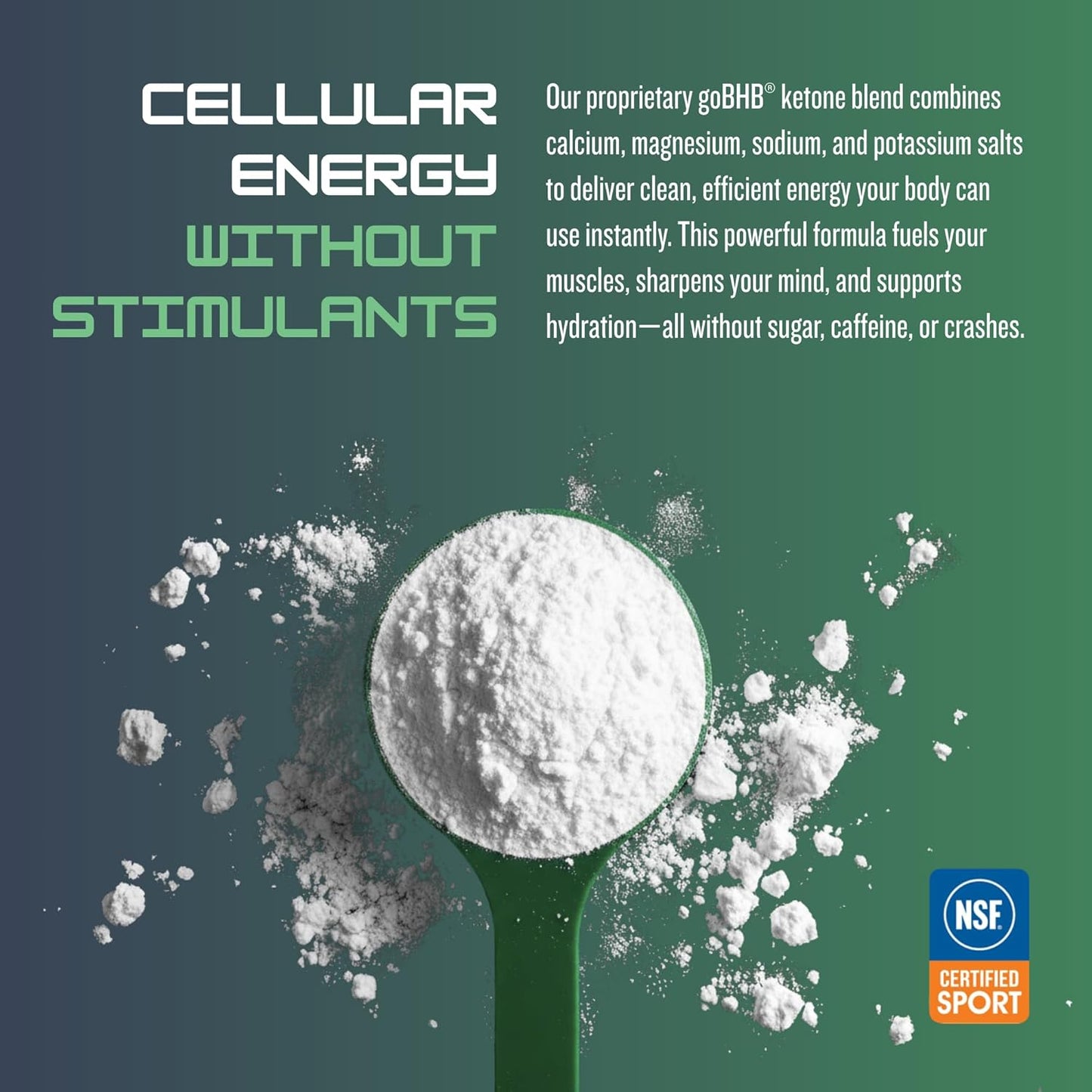 Exogenous Ketone Supplement for Energy and Focus