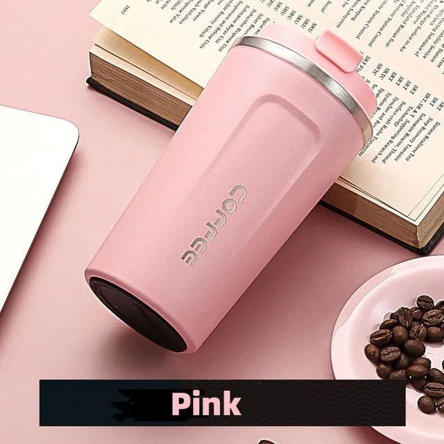 Stainless Steel Travel Coffee Mug with Vacuum Insulation