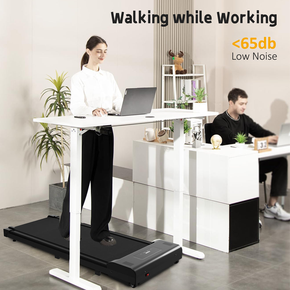 Under-Desk Treadmill Portable Walking Pad Remote LED Display