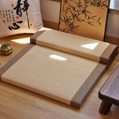 Natural Bamboo Fiber Zafu Round Meditation Cushion