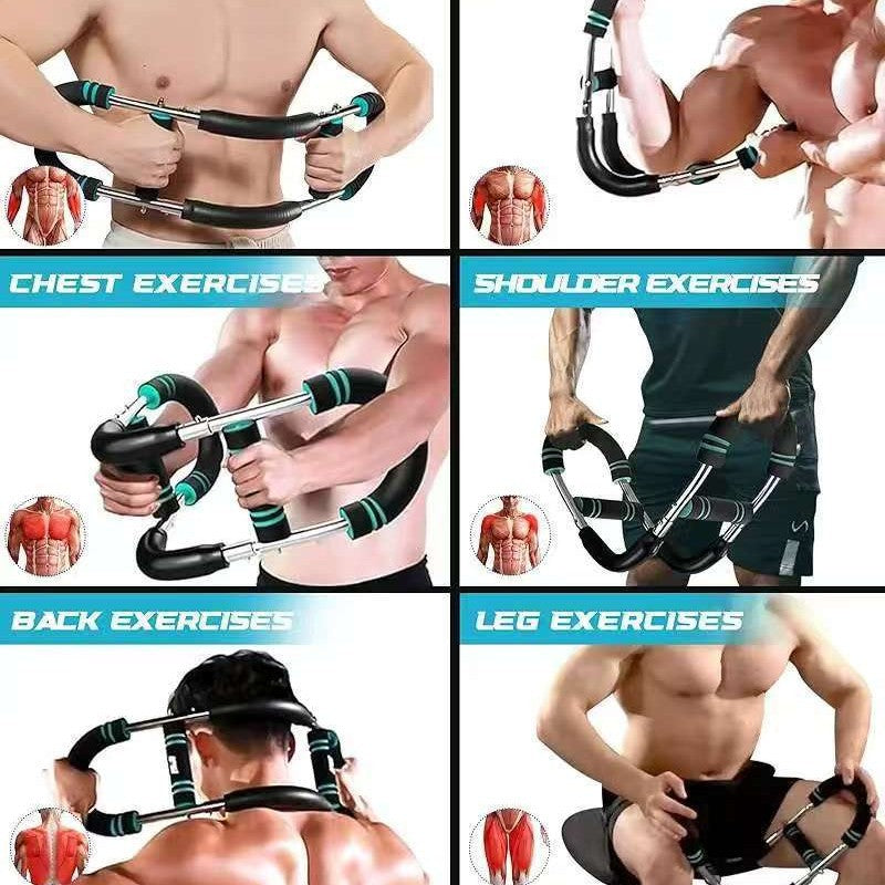 Adjustable U-Shaped Arm and Chest Strength Training Device