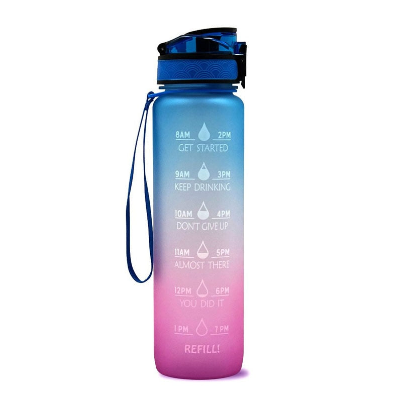 Portable Tritan Sports Water Bottle with Leakproof Design