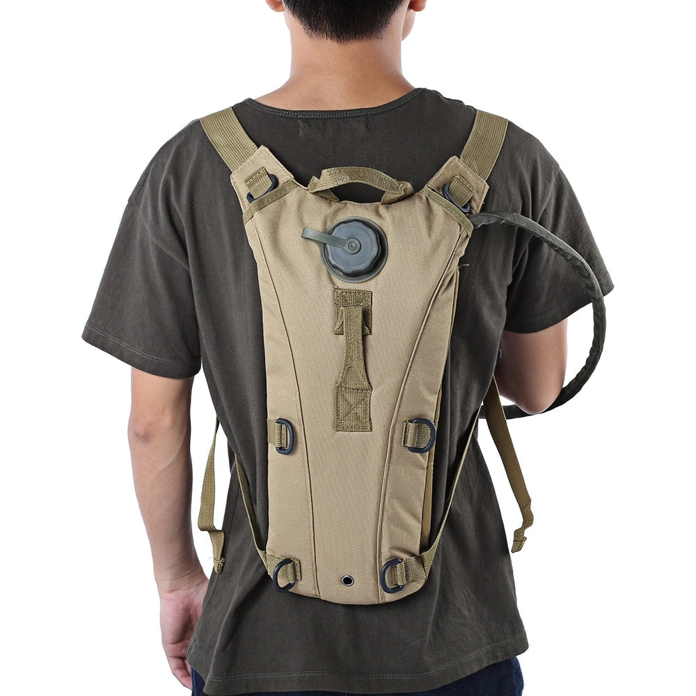 3L Tactical Hydration Backpack with Water Bag