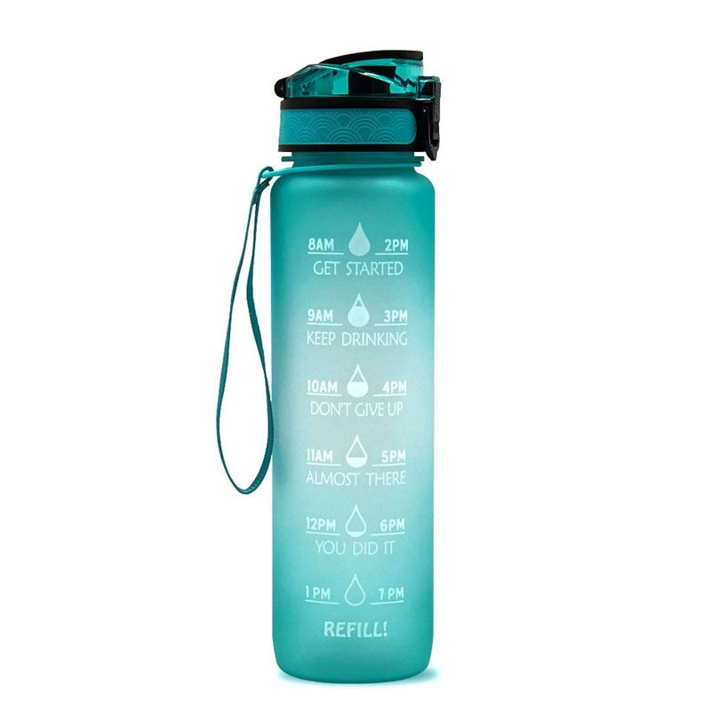 Portable Tritan Sports Water Bottle with Leakproof Design