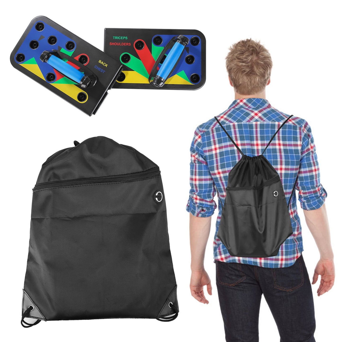 Foldable Multi-Function Push-Up Board Fitness Equipment
