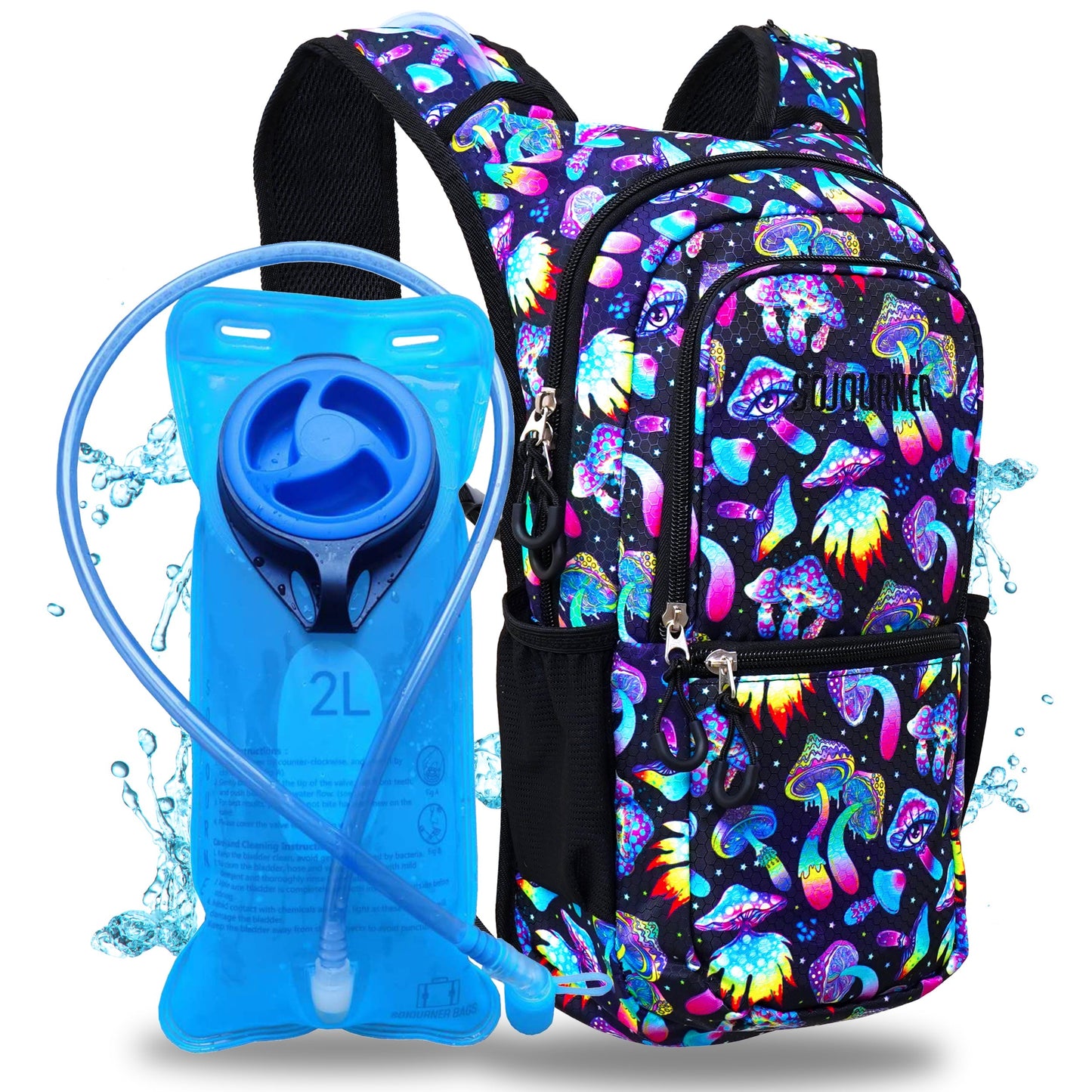 Medium Hydration Pack Backpack for Outdoor Adventures