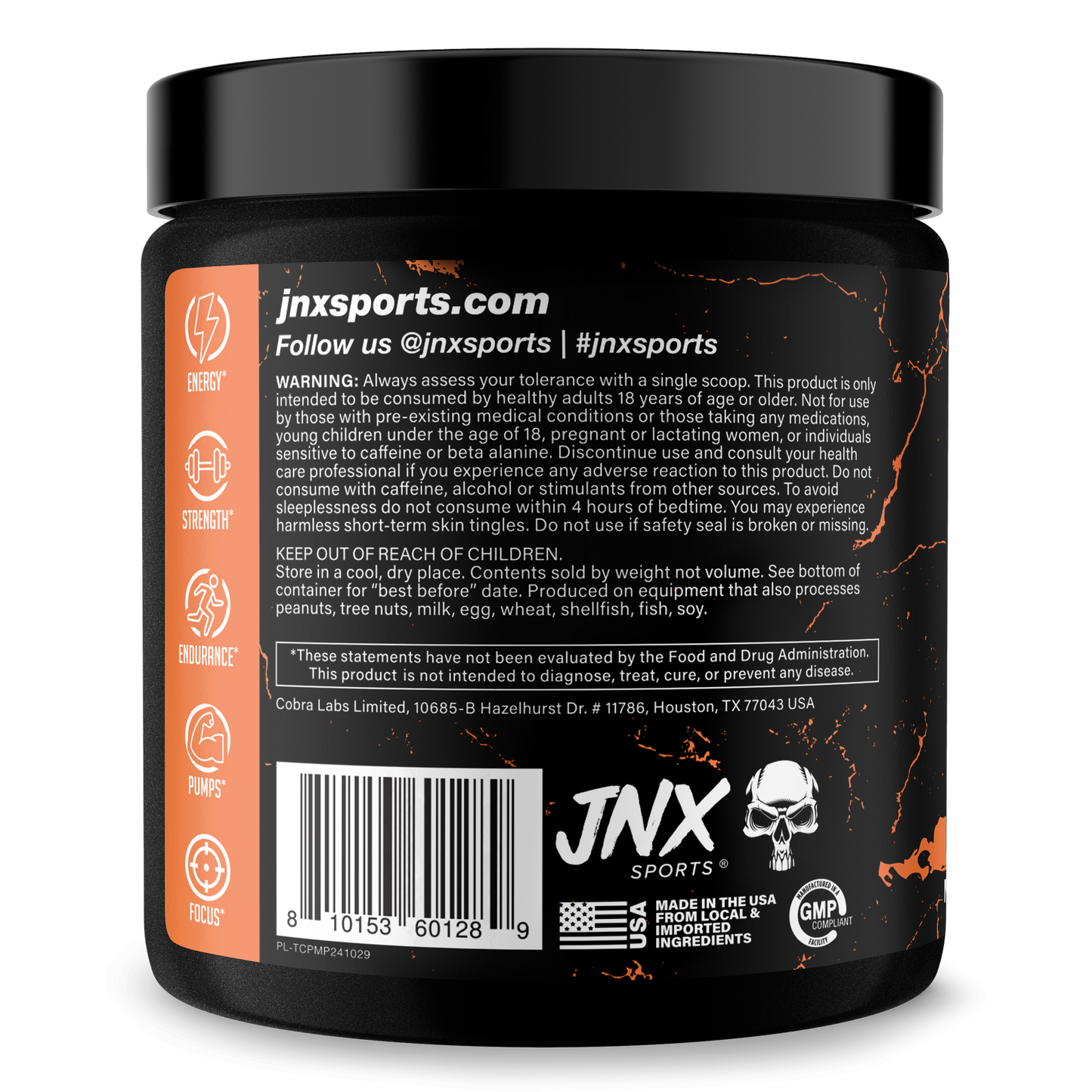 Pre-Workout for Energy and Workout Performance Support