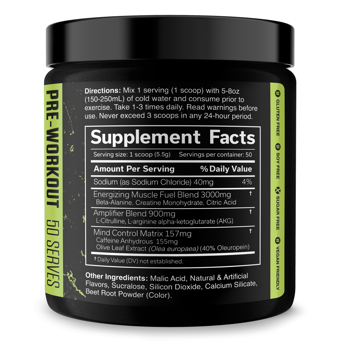 Pre-Workout for Energy and Workout Performance Support
