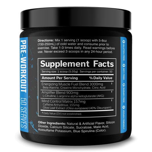 Pre-Workout for Energy and Workout Performance Support