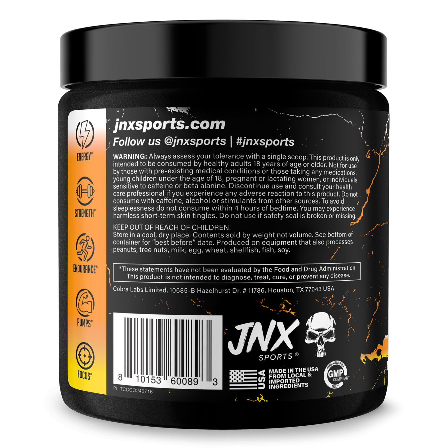 Pre-Workout for Energy and Workout Performance Support