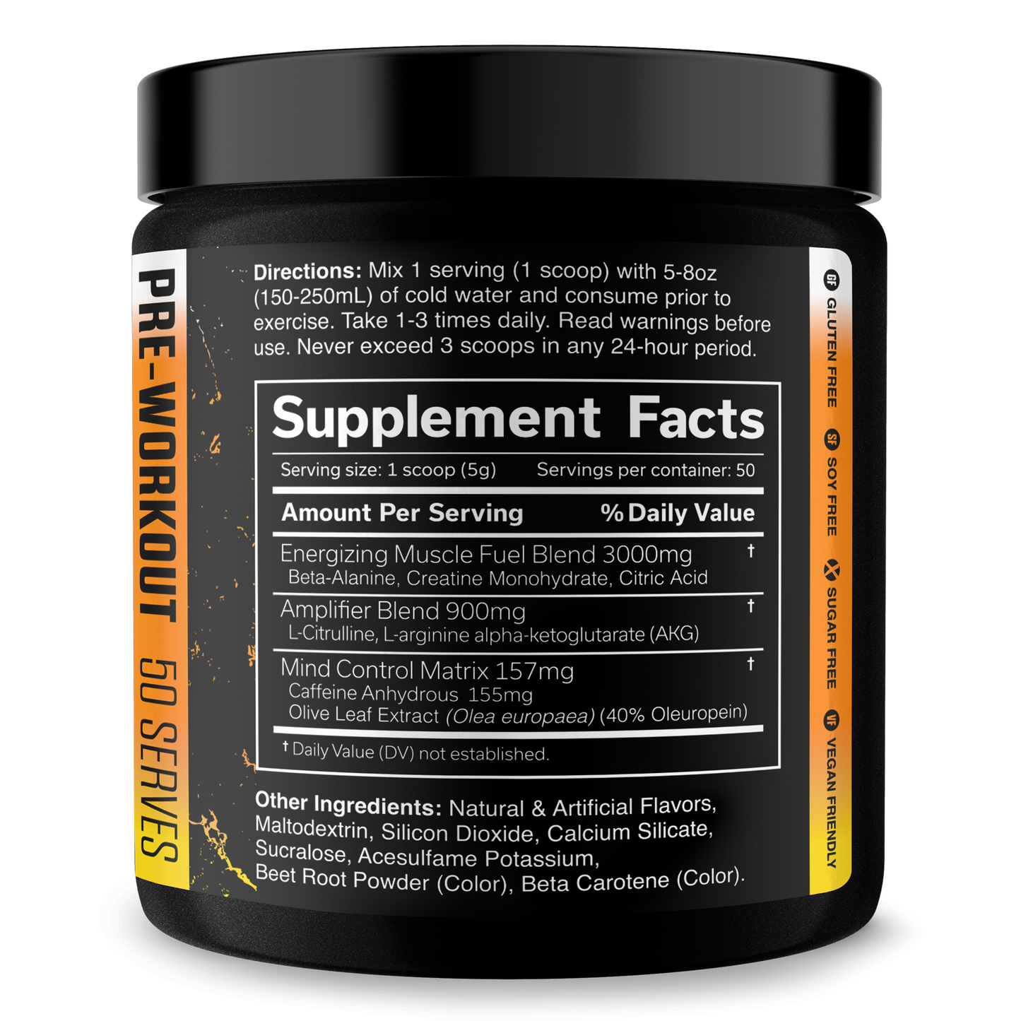 Pre-Workout for Energy and Workout Performance Support