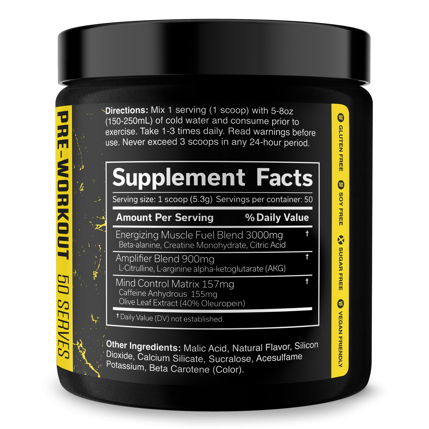 Pre-Workout for Energy and Workout Performance Support