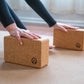 Cork Yoga Block Set for Stability and Support