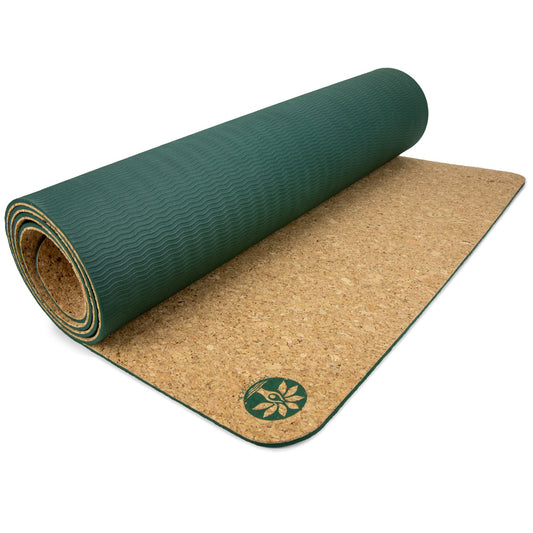Original Cork Yoga Mat for Eco-Friendly Practice