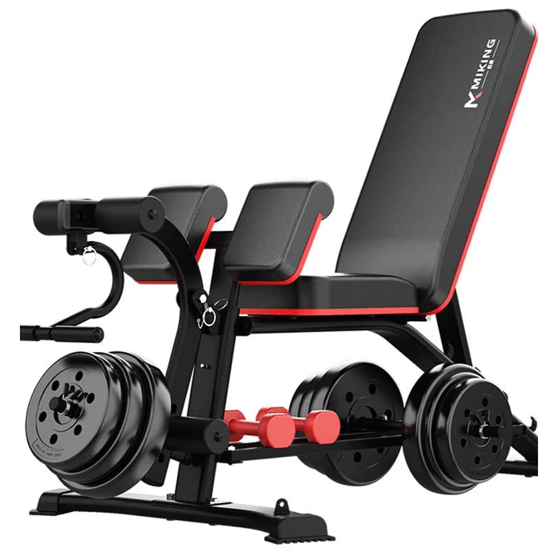 Upgraded Multifunction Weightlifting Bench for Home Strength Training