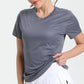 Women's Quick Dry Compression T-Shirt for Gym Running