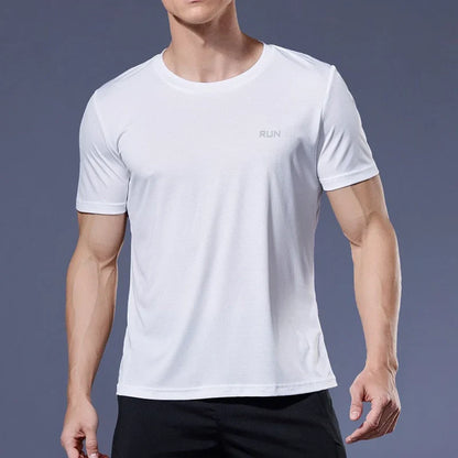 Men's Performance Running Tee for Sports Training