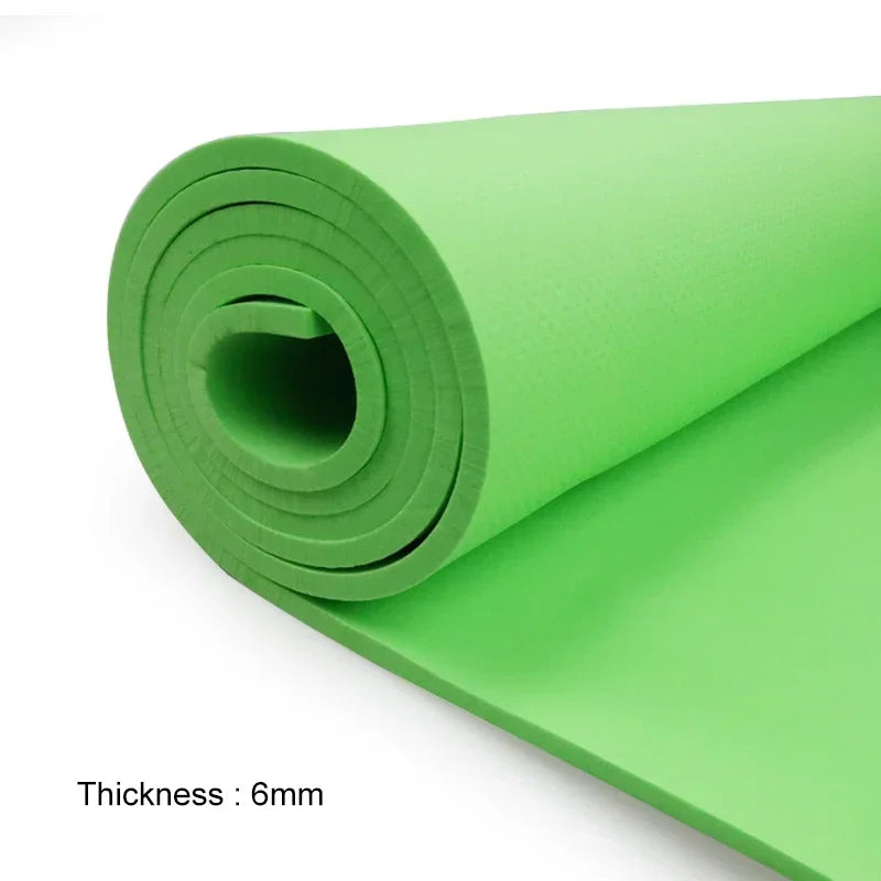 6mm Thick Non-Slip EVA Yoga Exercise Mat