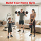 5-in-1 Adjustable Dumbbell Barbell Kettlebell Home Gym Set