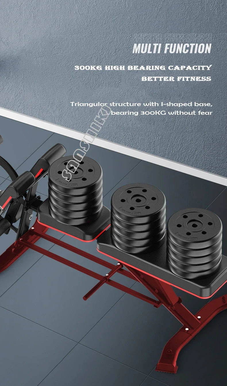 Upgraded Multifunction Weightlifting Bench for Home Strength Training