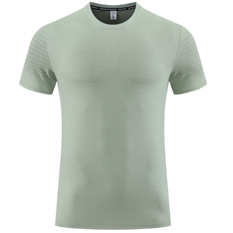 Men's Breathable Performance T-Shirt for Running Fitness