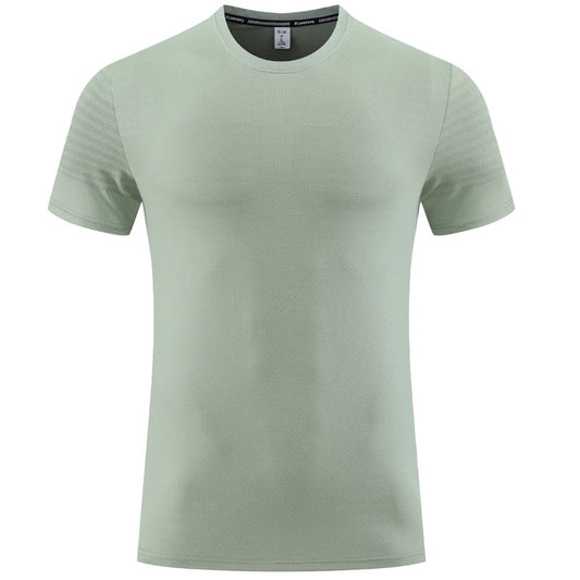 Men's Breathable Performance T-Shirt for Running Fitness